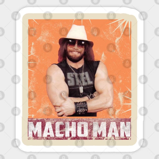 Randy Savage Sticker by sungchengjie_art